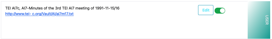 Displaying the new reference Displaying the new reference