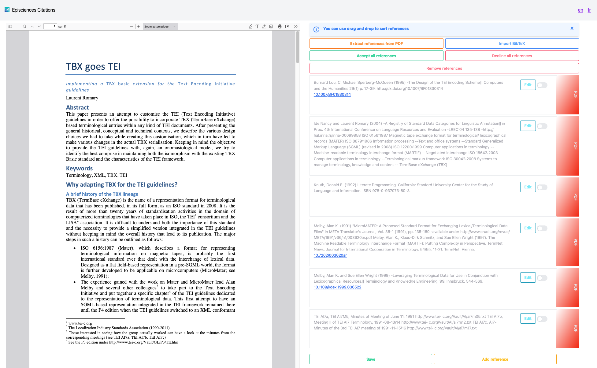 Episciences Citations