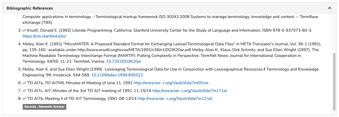 Viewing references